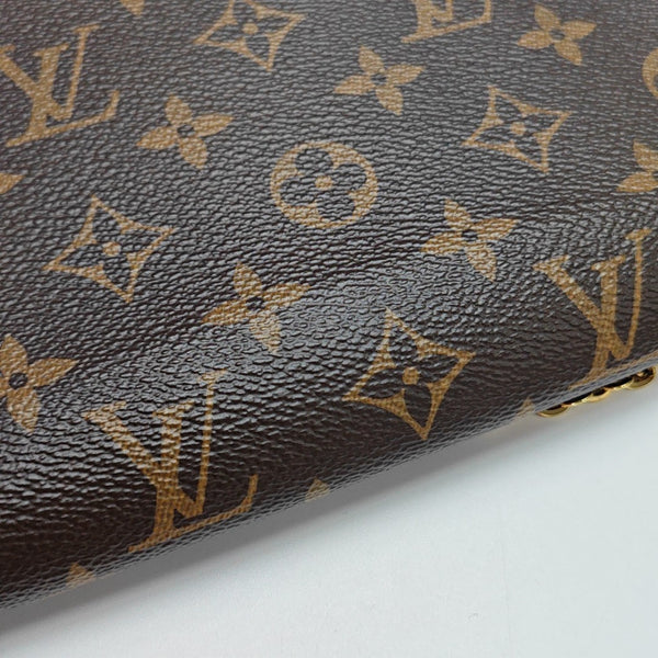 FÉLICIE Monogram Coated Canvas Brown