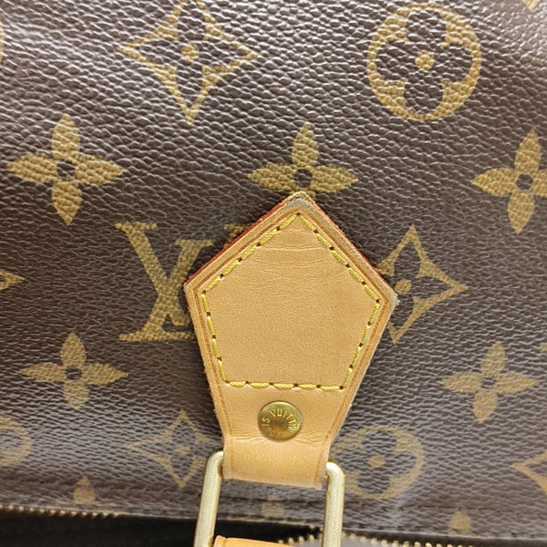 SPEEDY 30 Monogram Coated Canvas Brown