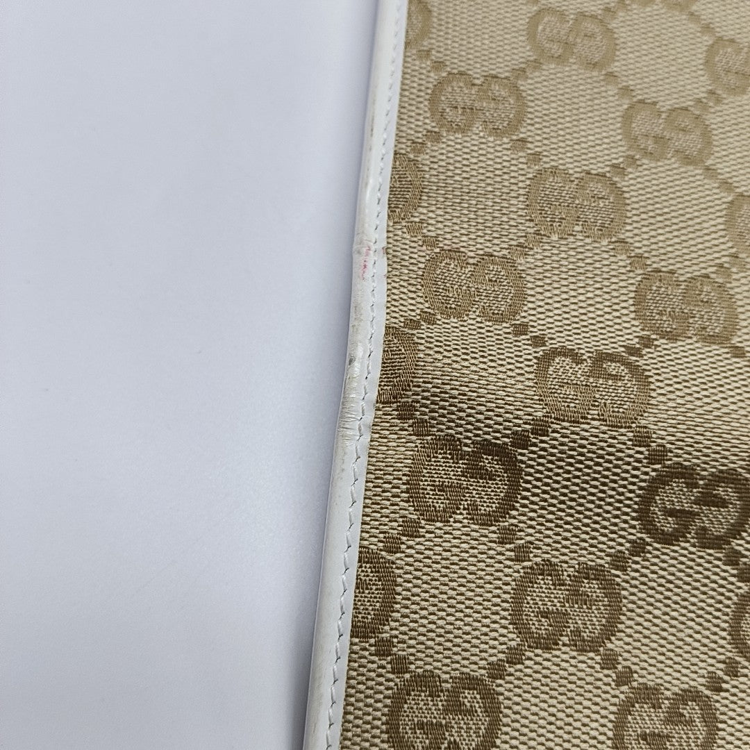Monogram Canvas Wallet Beige