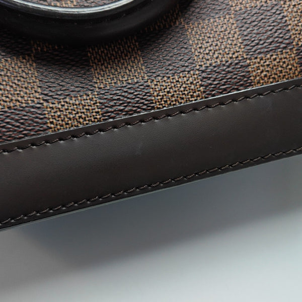 ALMA BB Damier Ebene Coated Canvas Brown