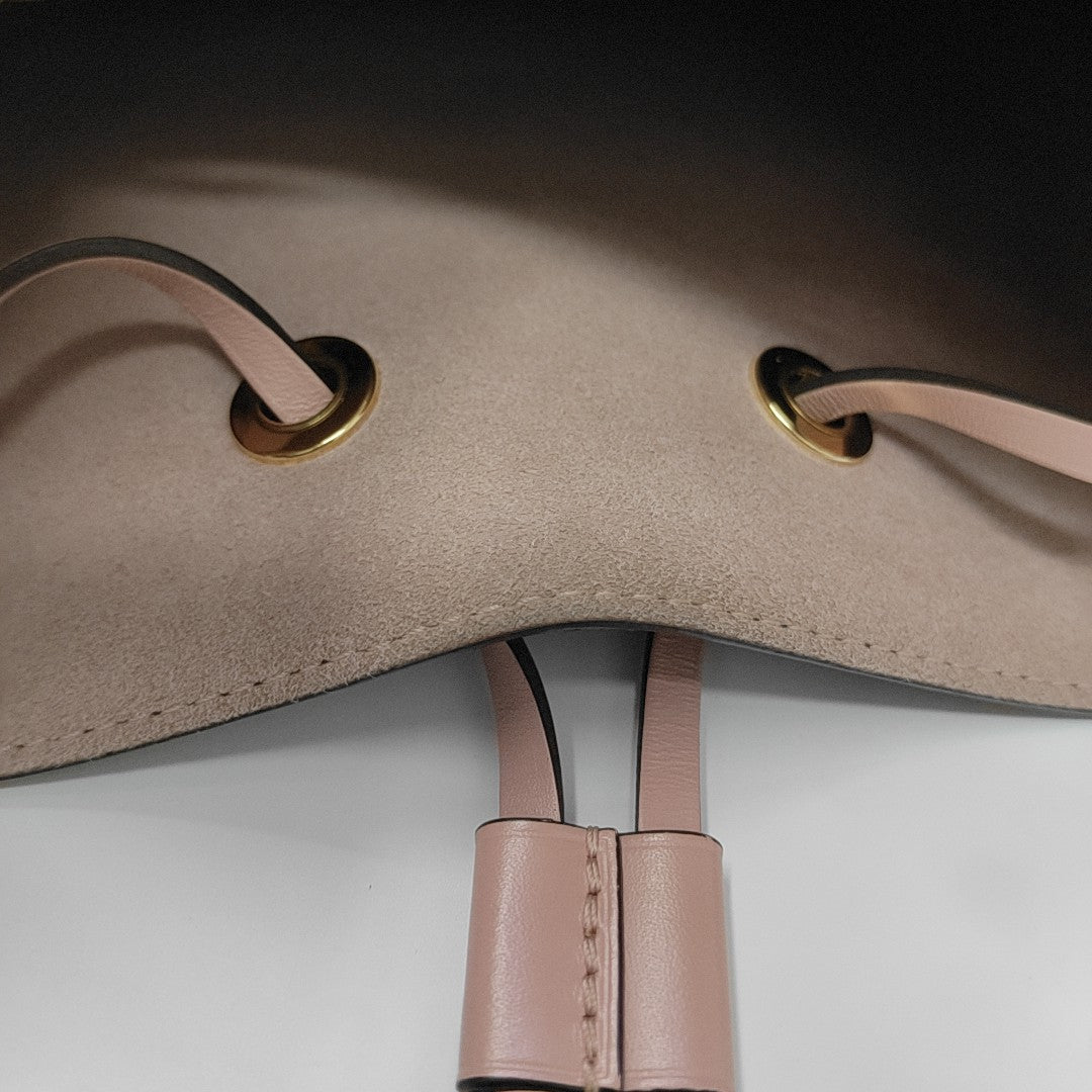 NÉONOÉ MM Monogram Coated Canvas Brown