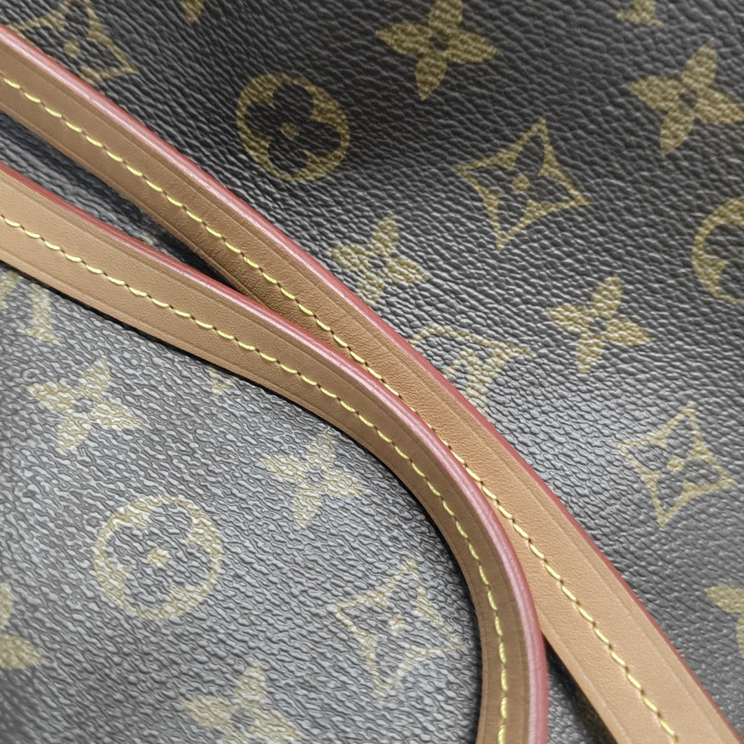 MONTSOURIS PM Monogram Coated Canvas Brown
