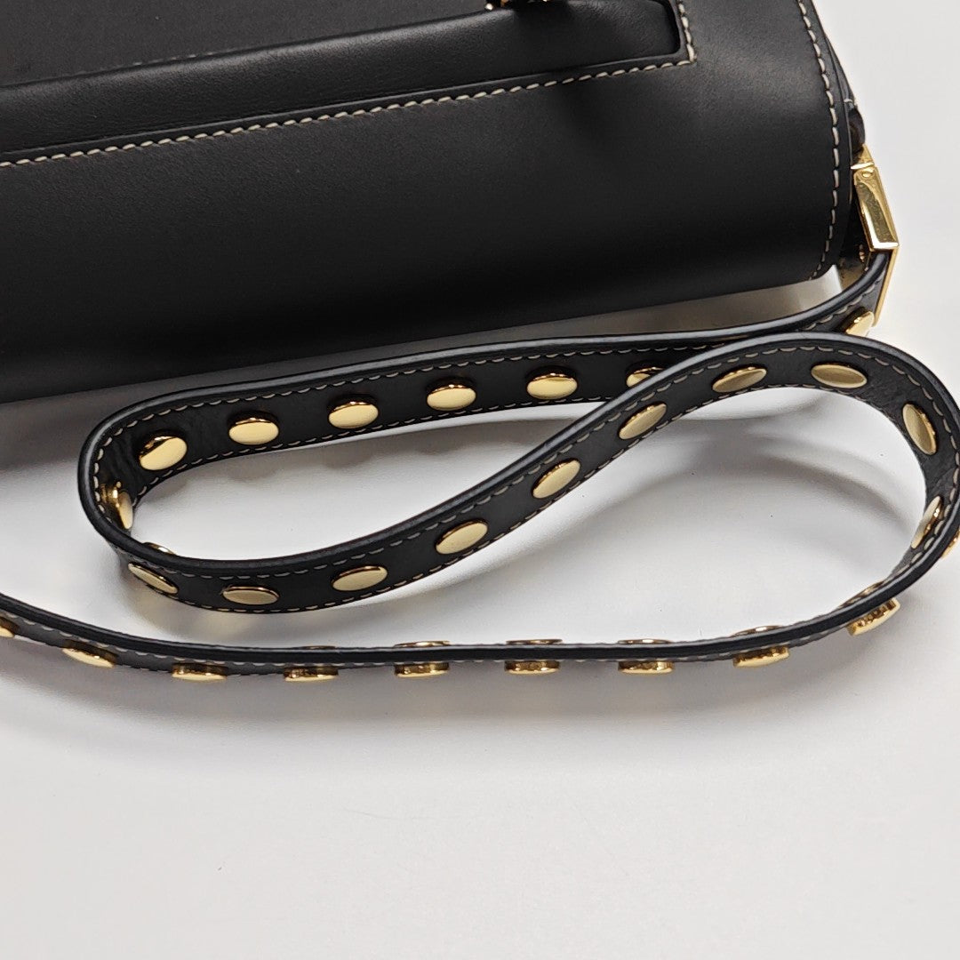 Olympia Small Calfskin Black