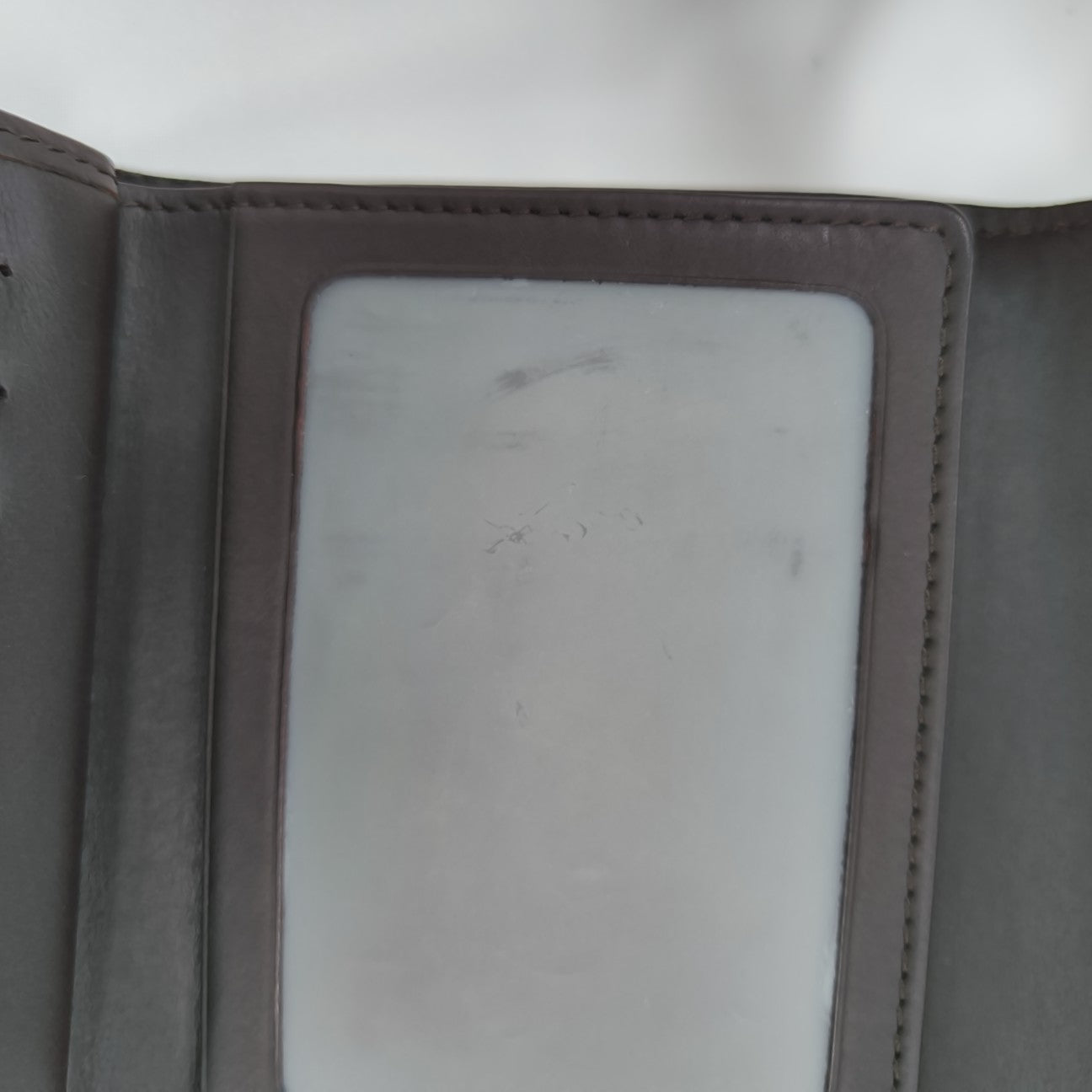 KOALA Monogram Patent Leather Red Card Holder