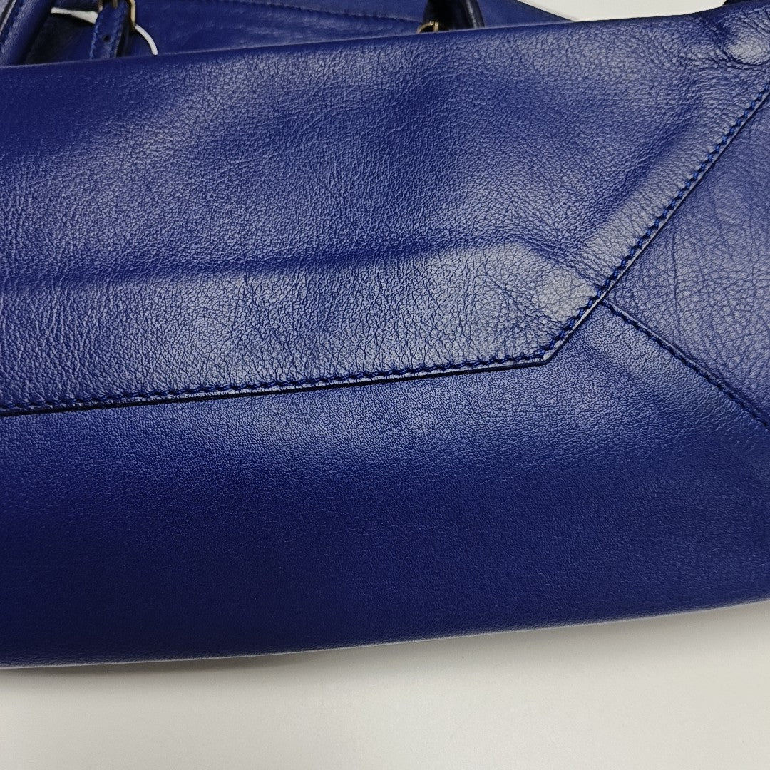 Papier Calfskin Blue