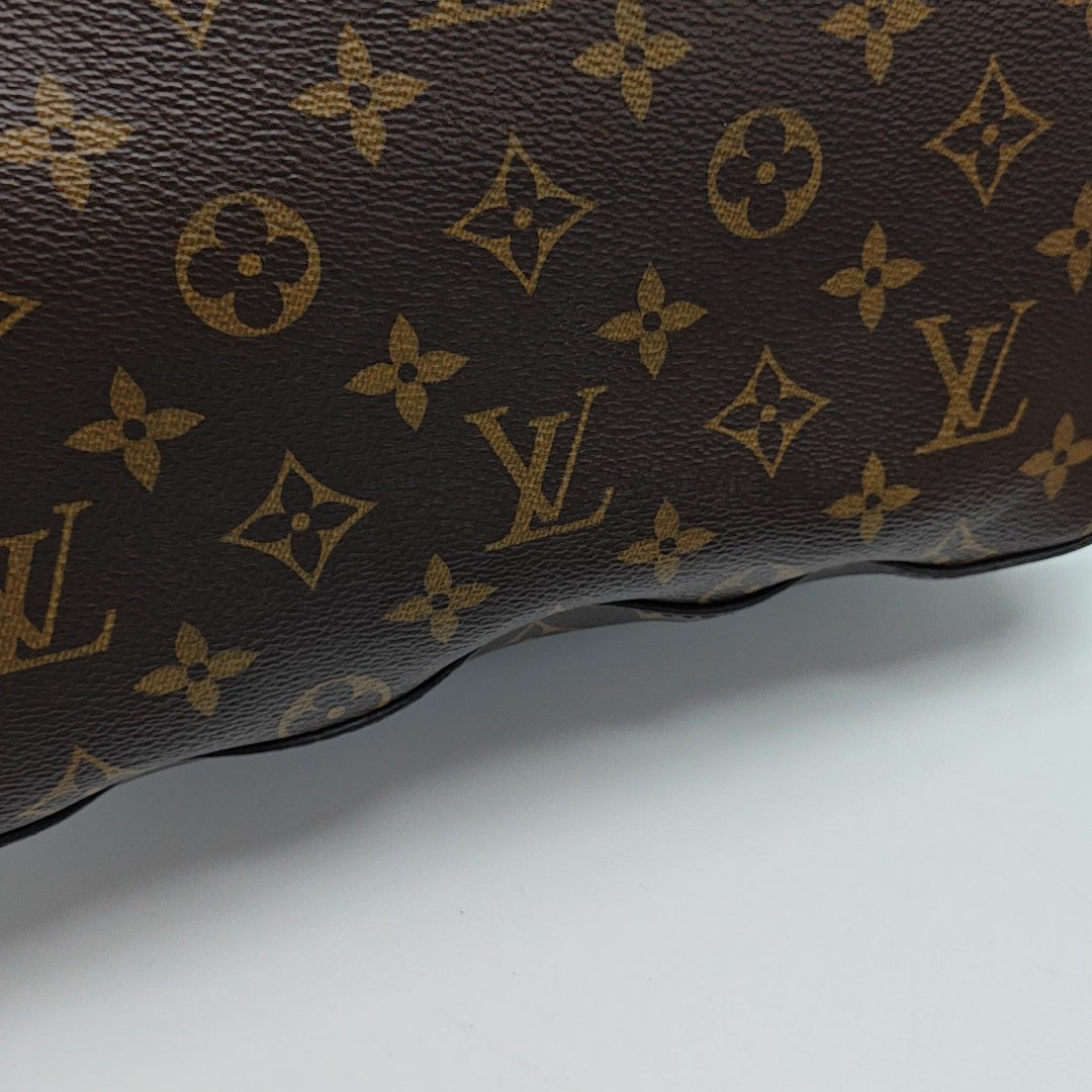 NÉONOÉ MM Monogram Coated Canvas Brown