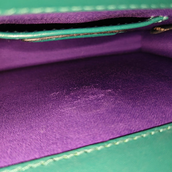 SERPENTI FOREVER Small Calfskin Green