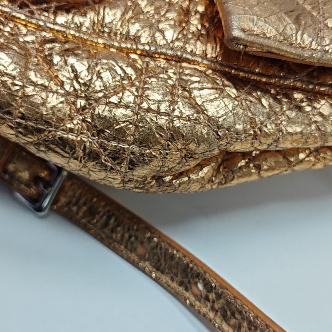 Stardust Small Cannage Calfskin Rose Gold