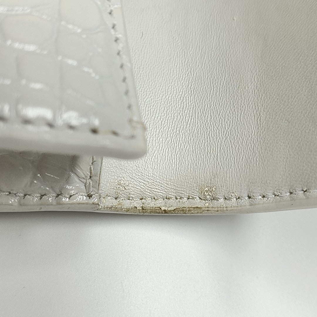 Downtown Calfskin White