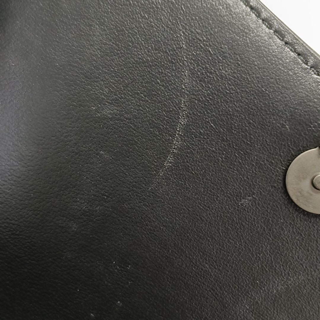 Hourglass S Calfskin Black