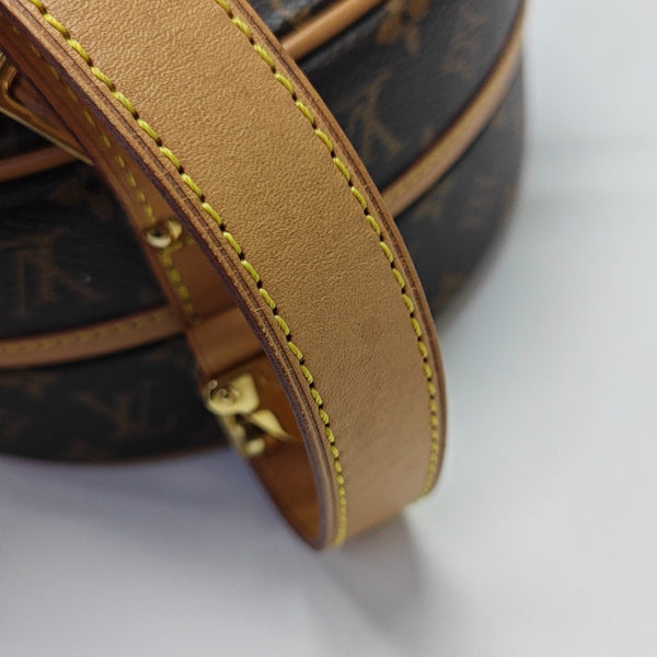 BOITE CHAPEAU PM Monogram Coated Canvas Brown