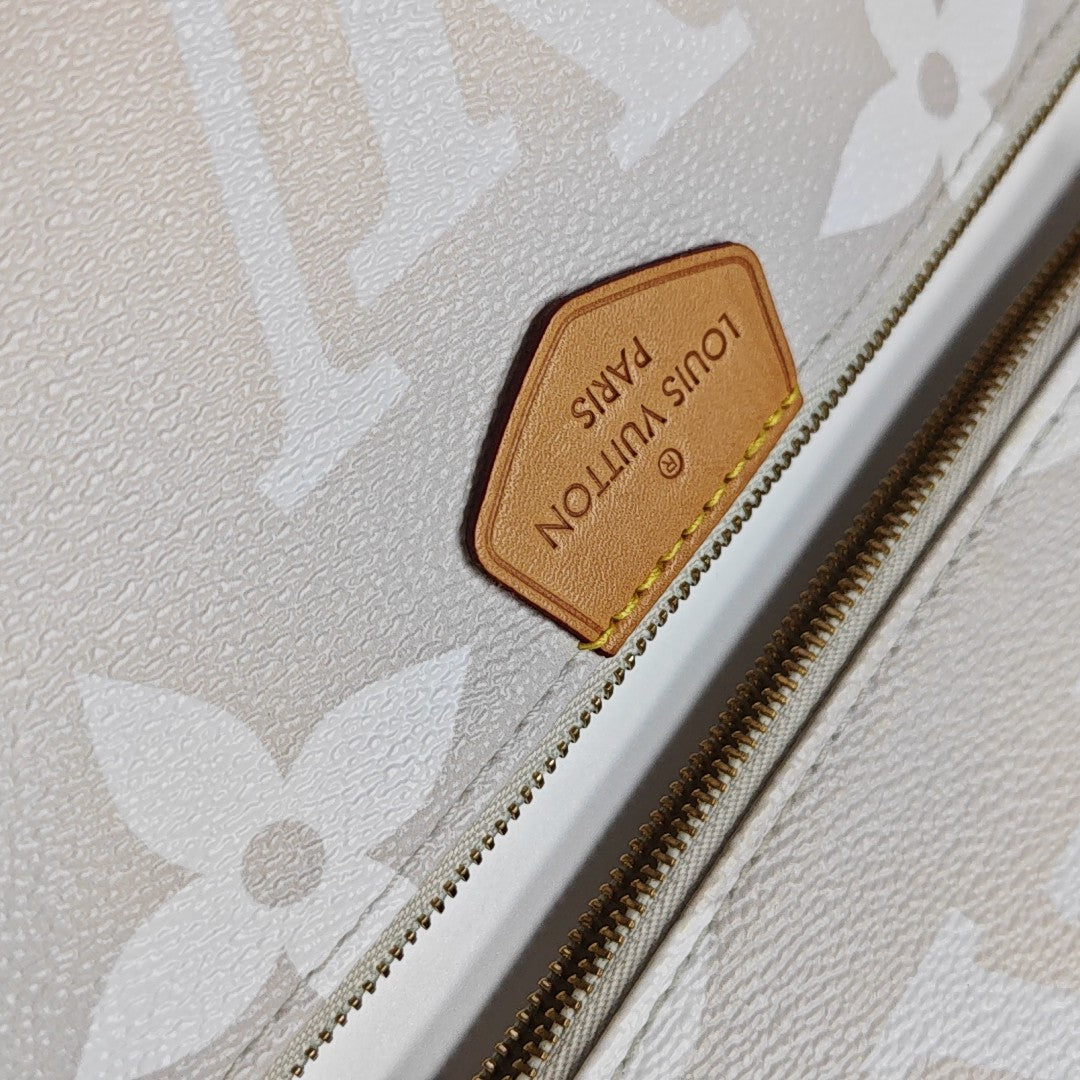 MULTI Monogram Coated Canvas Beige