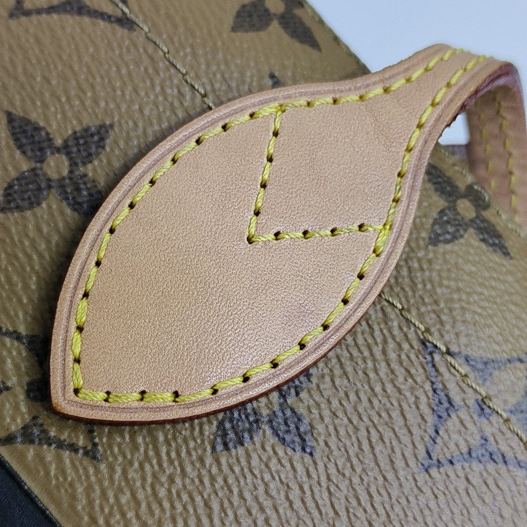 CARRY IT Monogram Coated Canvas Brown