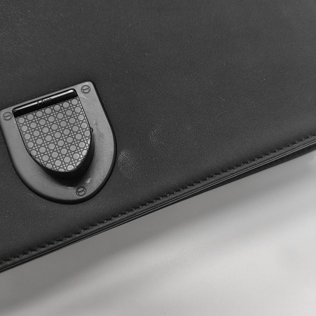 Diorama Medium Calfskin Black
