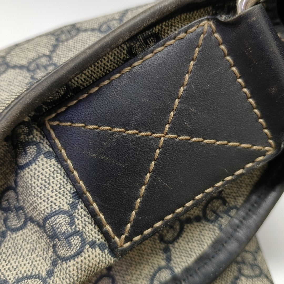 GG Supreme Monogram Coated Canvas Beige