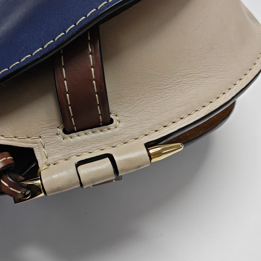 Gate Small Calfskin Blue