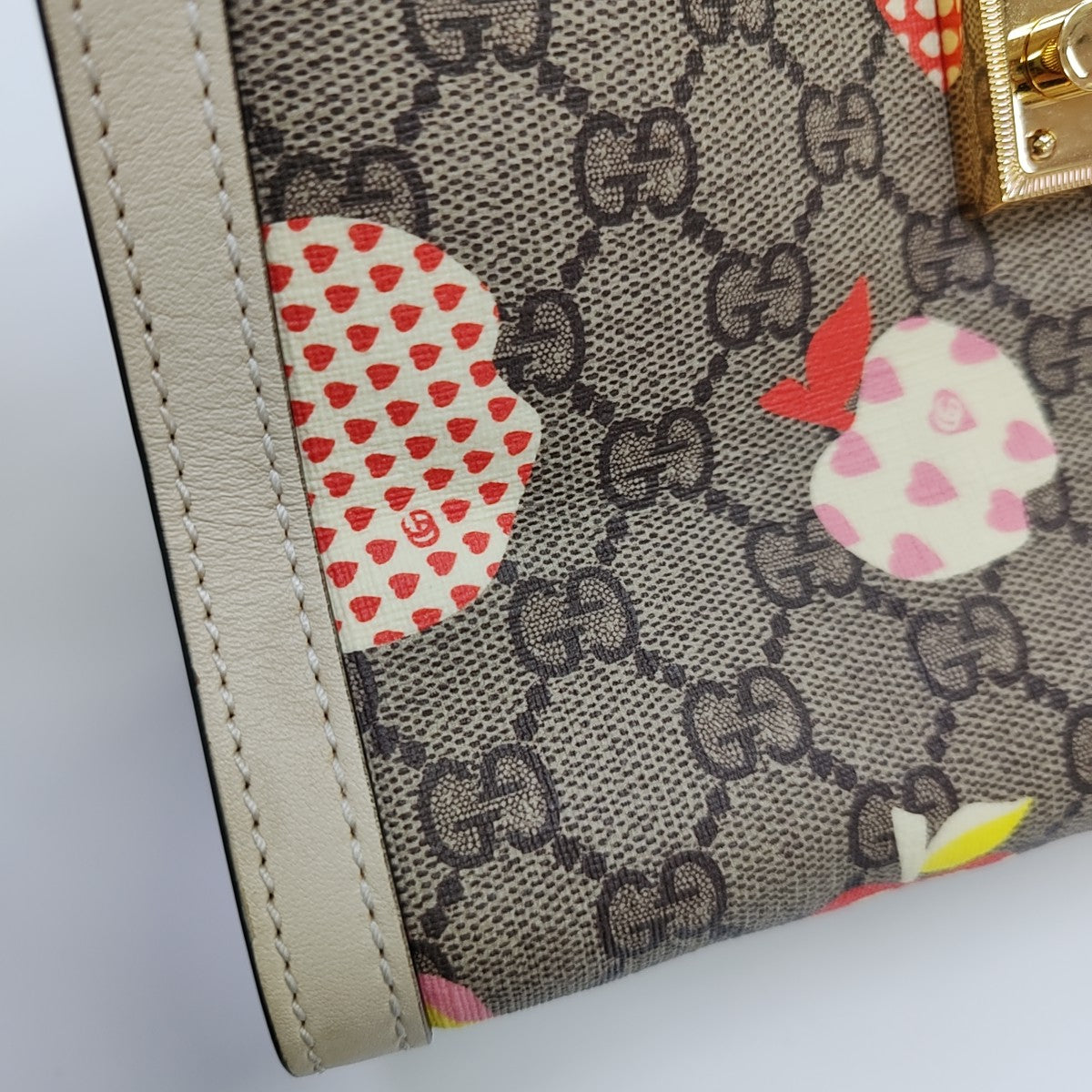 Padlock Small Monogram Coated Canvas Multicolor