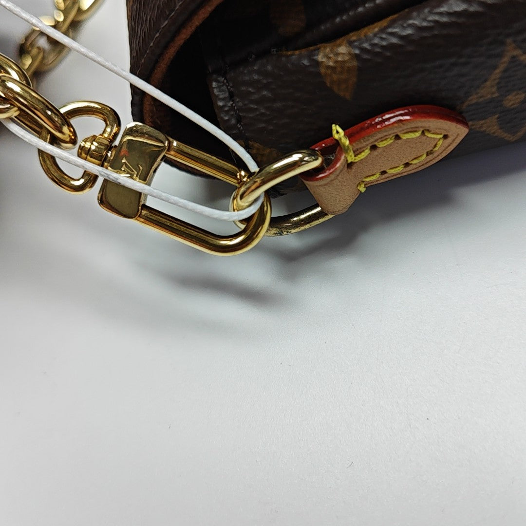 IVY Monogram Coated Canvas Brown