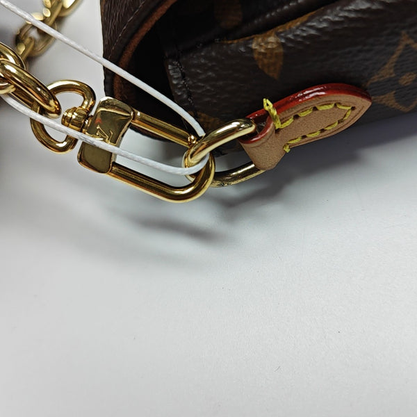 IVY Monogram Coated Canvas Brown