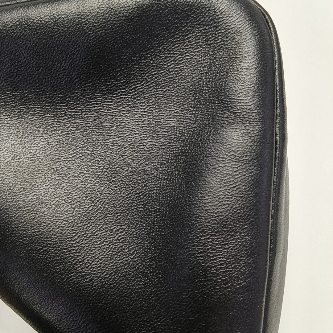 Lambskin Shoulder Bag Black
