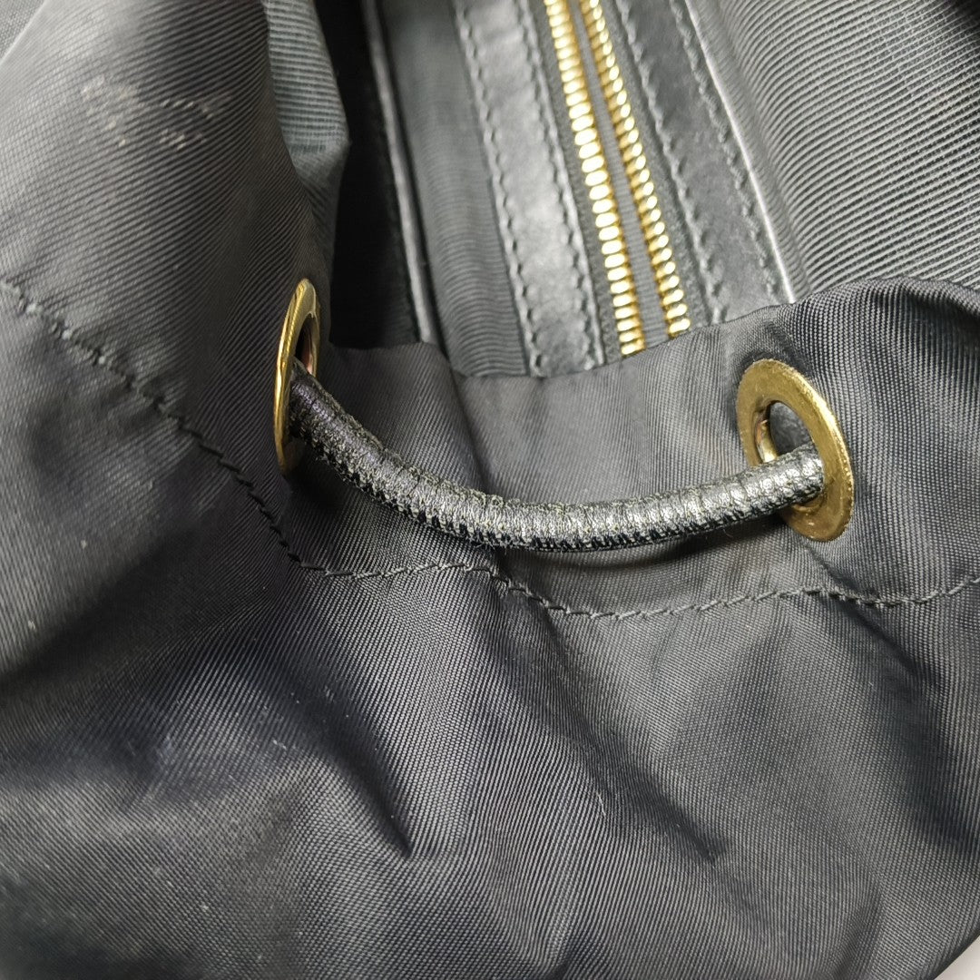 The Rucksack Nylon Black