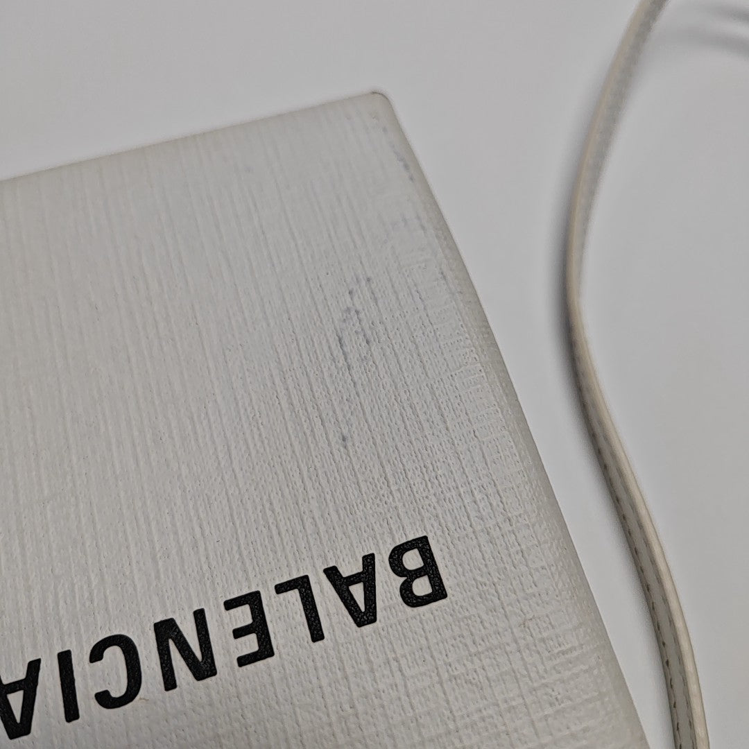 Shopping Bag Calfskin White
