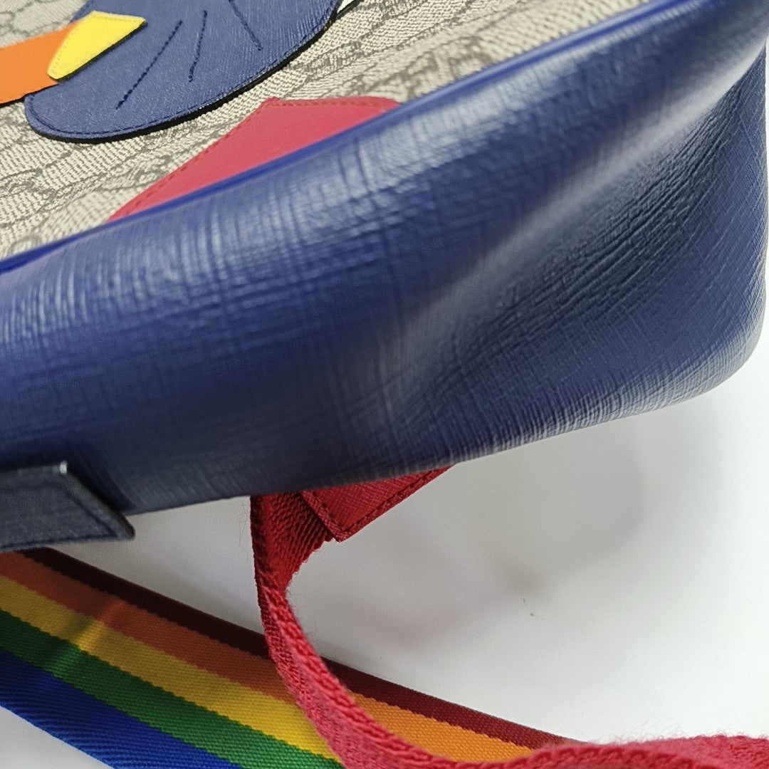 Monogram Coated Canvas Backpack Multicolor