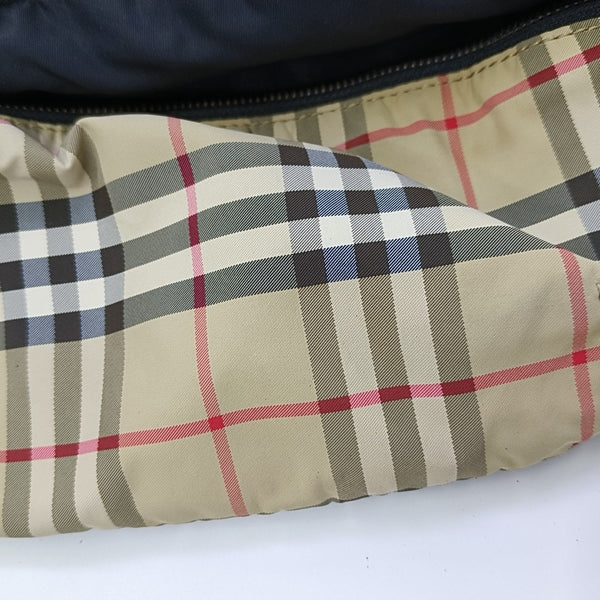 Fabric Belt Bag Brown