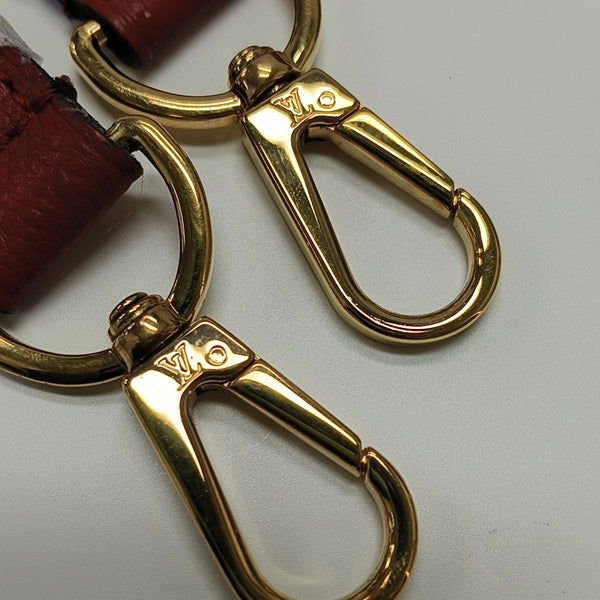BASTILLE Monogram Calfskin Red