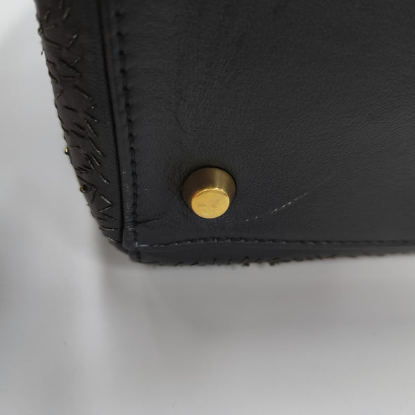Lady Dior Medium Lambskin Black