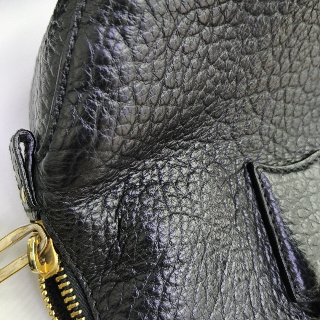 Sartorial Orchard Small Calfskin Black