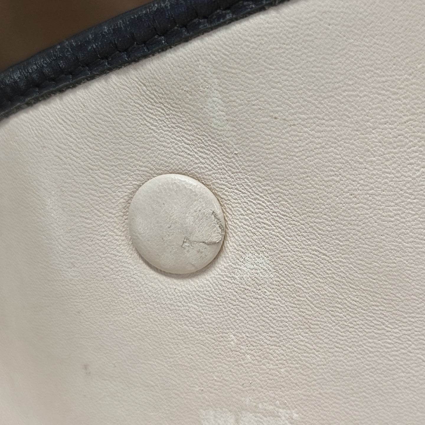 Calfskin Top Handle Bag White