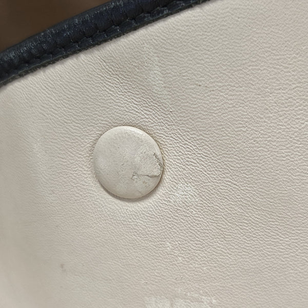 Calfskin Top Handle Bag White