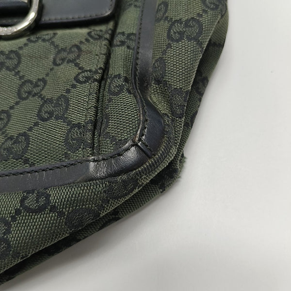 GG Imprime Monogram Canvas Green