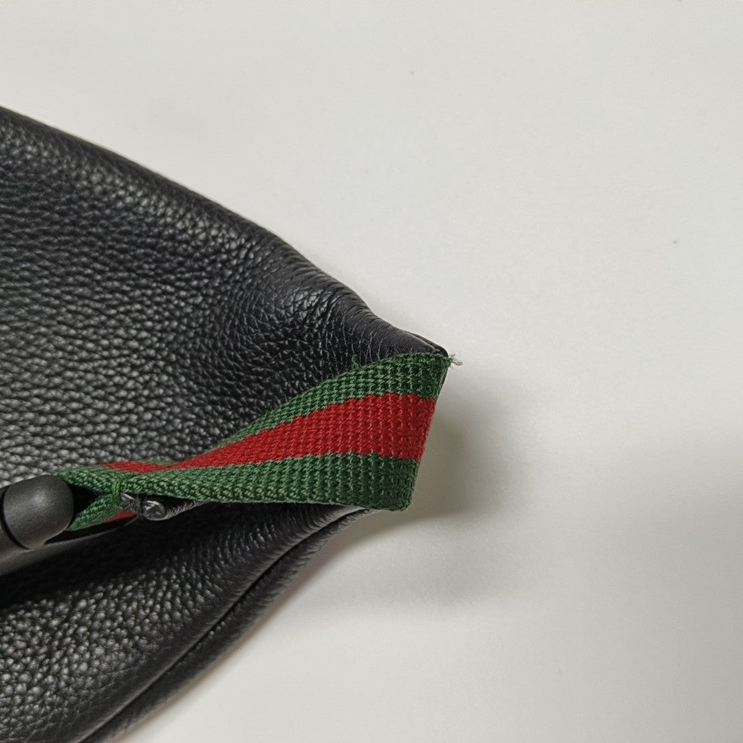 Print Small Calfskin Black