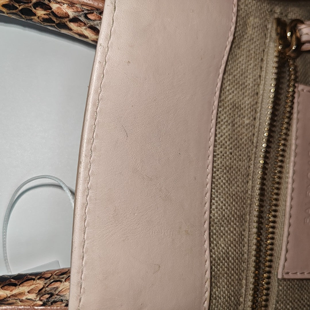 Work S Calfskin Pink