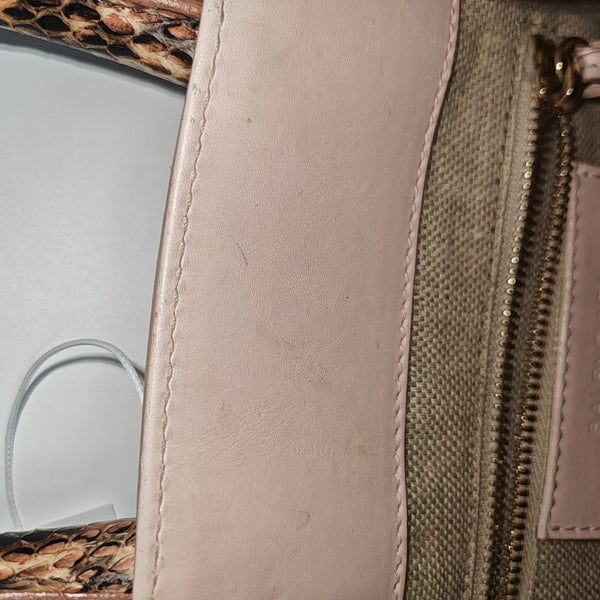 Work S Calfskin Pink