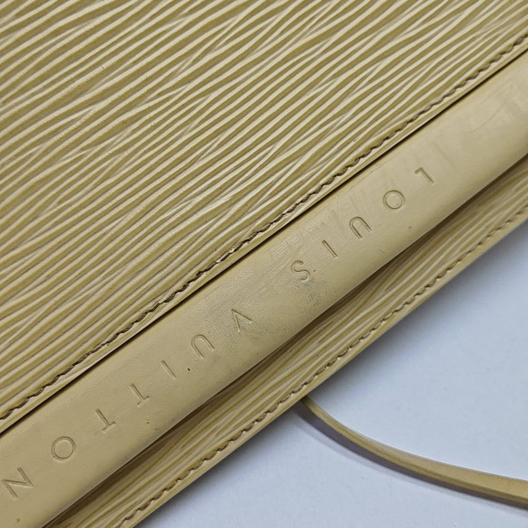 VINTAGE CROISETTE Epi Yellow