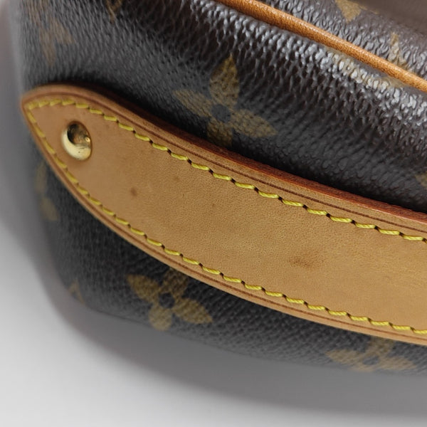 TULUM PM Monogram Coated Canvas Brown