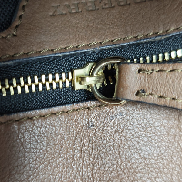 Canvas Shoulder Bag Beige
