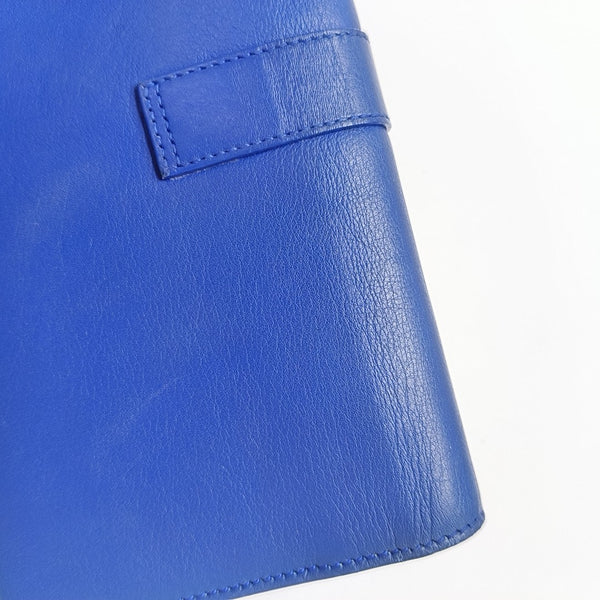 Calfskin Wallet Blue