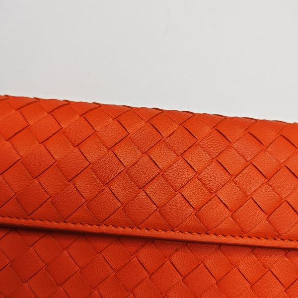 Calfskin Wallet Orange