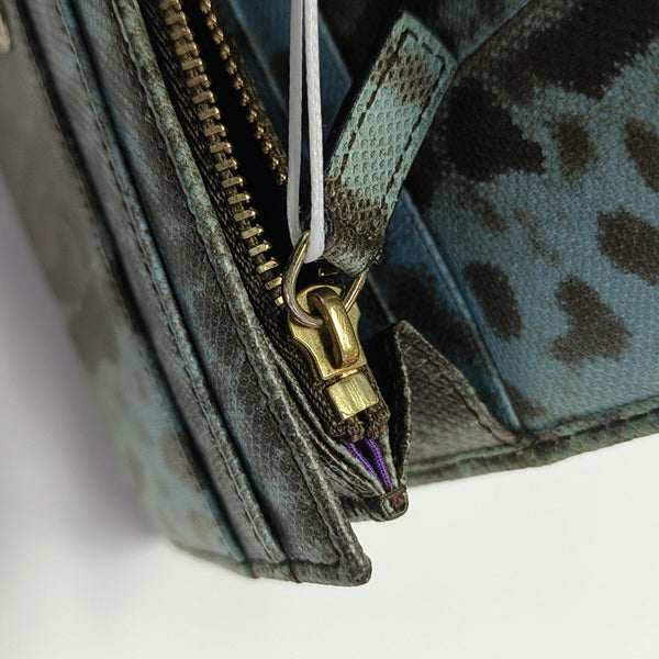 SERPENTI FOREVER Calfskin Brown Wallet