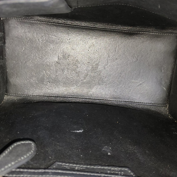 LUGGAGE Micro Calfskin Black