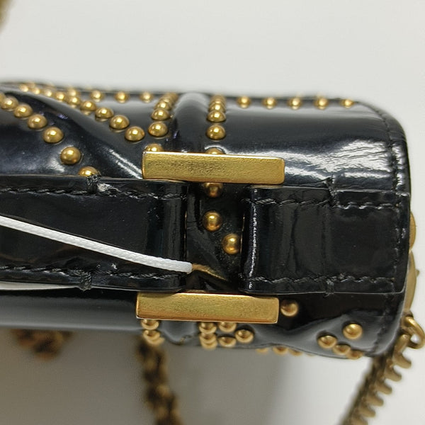 Diorama Cannage Calfskin Black
