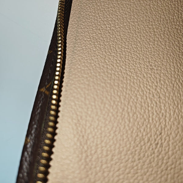 TOILET POCKET 26 Monogram Coated Canvas Brown
