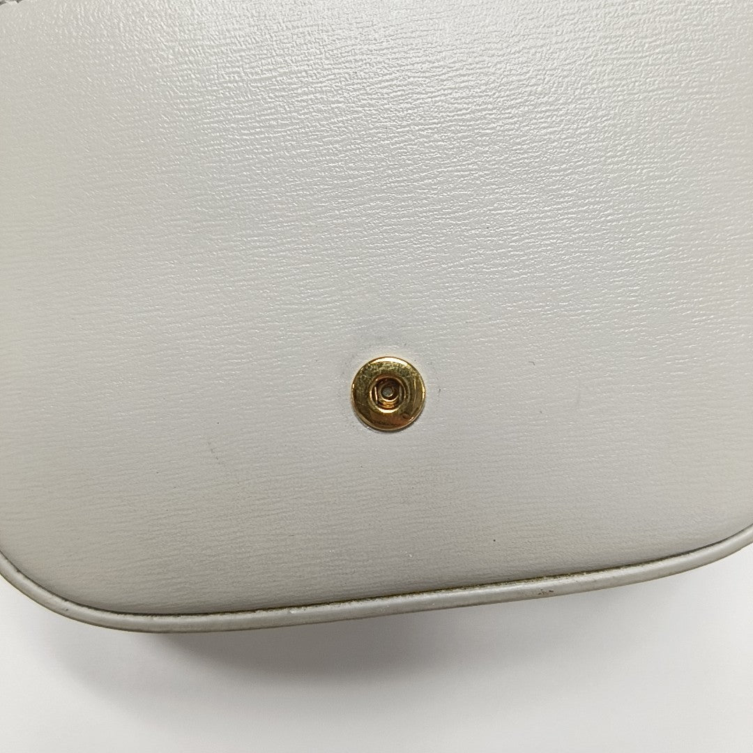 TRIOMPHE Mini Calfskin White