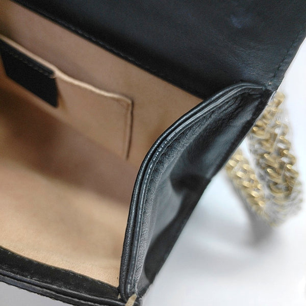 Padlock Small Monogram Coated Canvas Beige