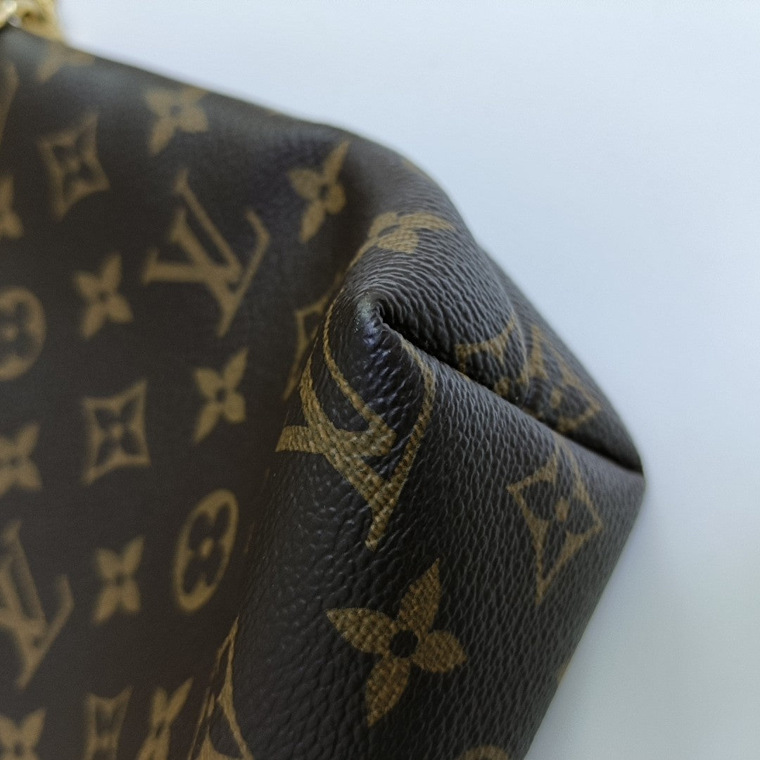 LOCKIT Monogram Coated Canvas Brown