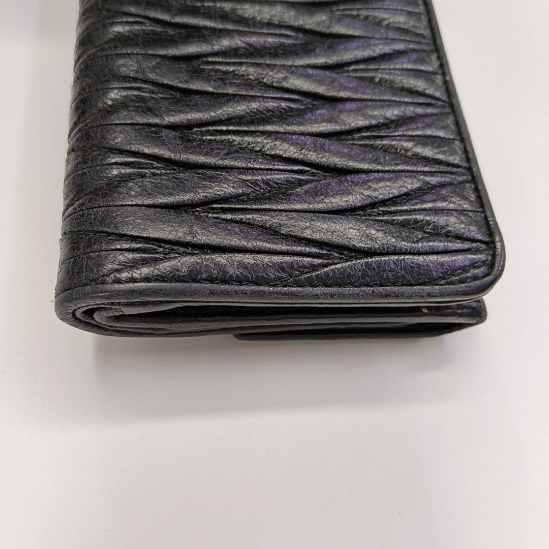 Lambskin Wallet Black